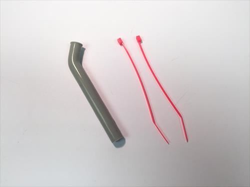 LOGIC Silicone Exhaust Deflector 5.5mm 45 Deg