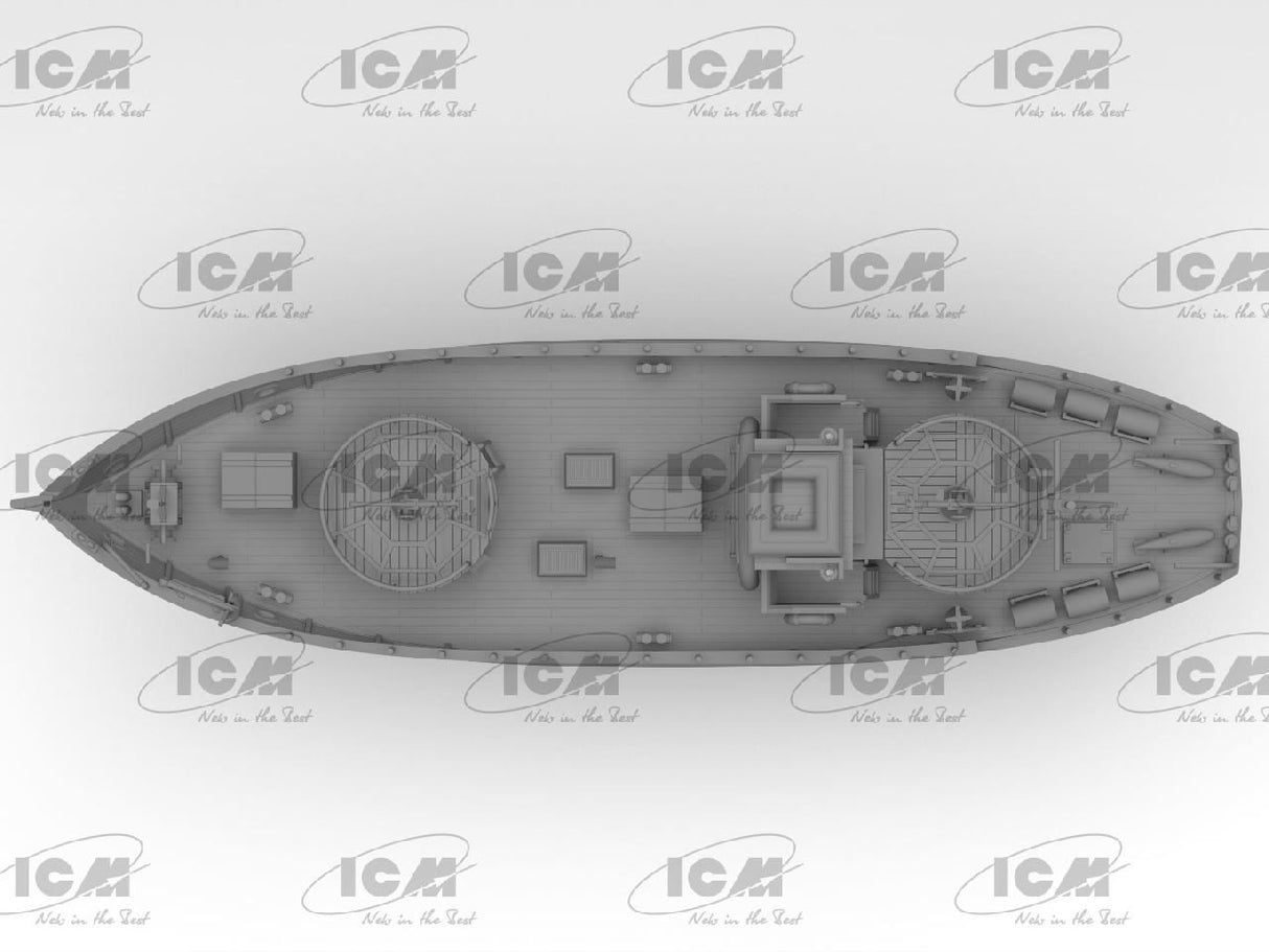Icm Kfk Kriegsfischkutter, Wwii German Multi-Purpose Boat