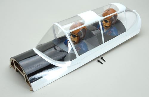 Black Horse Chipmunk 45cc - Fuselage Top Hatch with Pilot