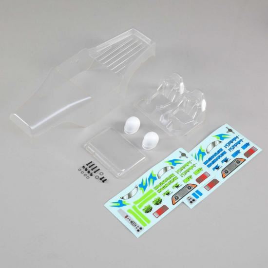 Losi Body Set w/ Driver Insert, Clear:Nightcrawler S.E. (Losi230050)