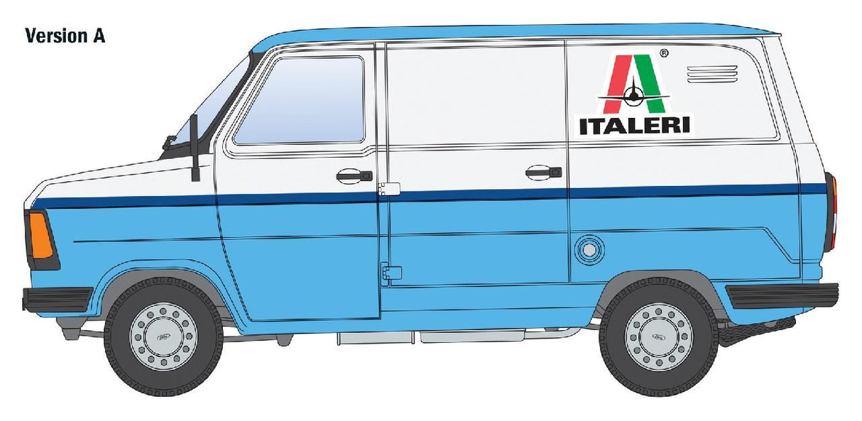 Italeri Ford Transit Initaleriin Van