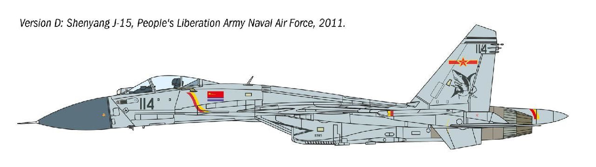 Italeri Su-33 Sea Flanker–D