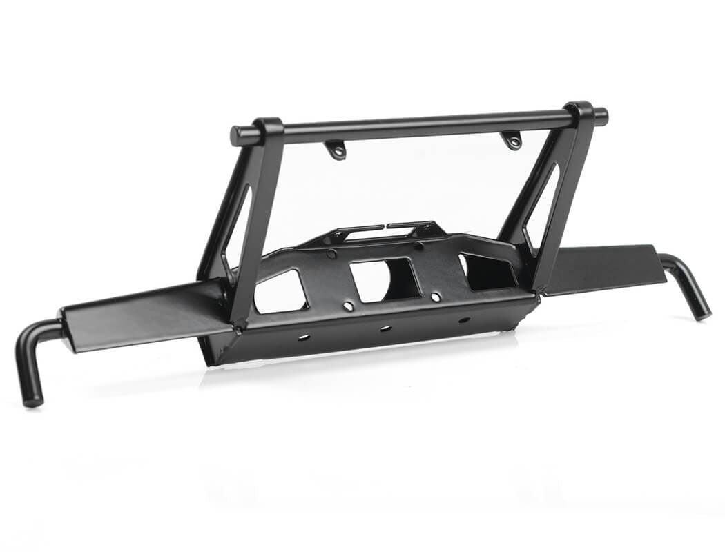 RC4WD SHIRYA FRONT WINCH BUMPER W/ LIGHTS FOR VANQUISH VS4-10 ORIGIN BODY (BLACK)