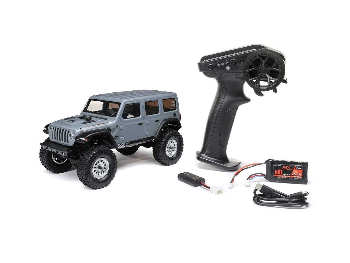 Axial SCX24 Jeep Wrangler JLU RTR, Grey