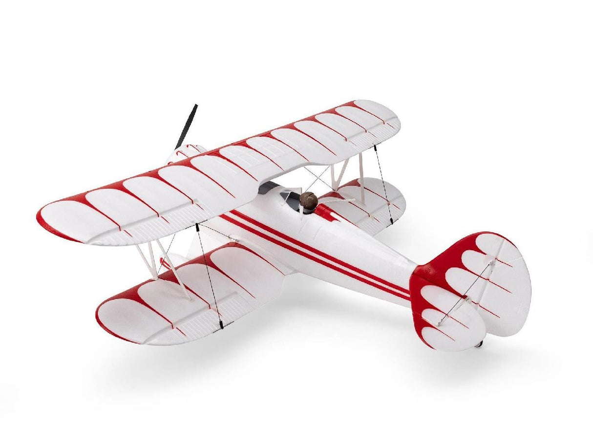 E Flite UMX WACO BNF Basic with AS3X and SAFE Select, White