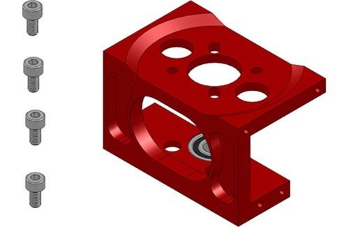 E820 8mm One Piece Motor Mount