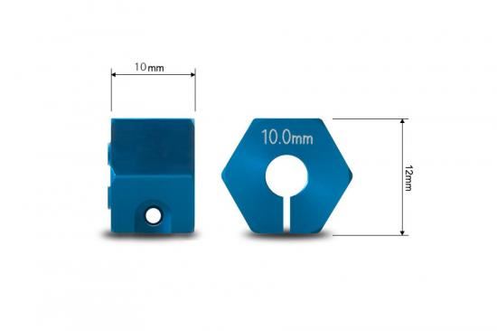 GMADE CLAMP TYPE ALUMINIUM 12MM WHEEL HUB (10MM THICK) 4
