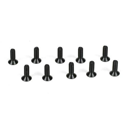 TLR Flathead Screws, M2 x 6mm (10)