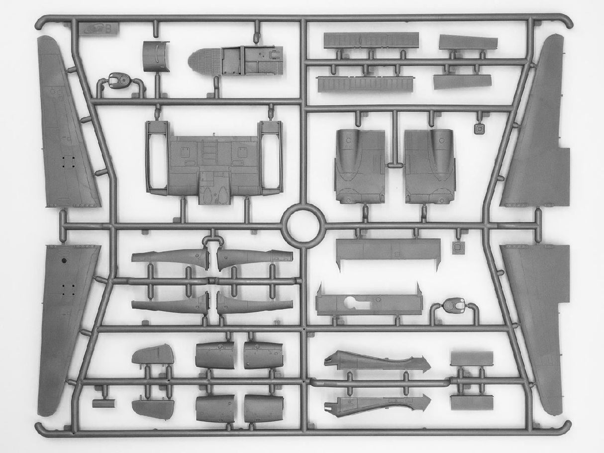Icm Set Of 3 Luftwaffe Night Fighters (Bf 109E-4, Do 172-10 Kauz Ii, Fw 189A-1)