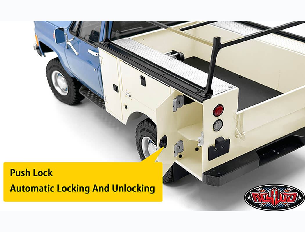 Rc4Wd Aluminium Utility Bed For Chevrolet K10 Scottsdale