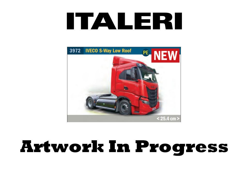 Italeri Iveco S-Way Low Roof Truck