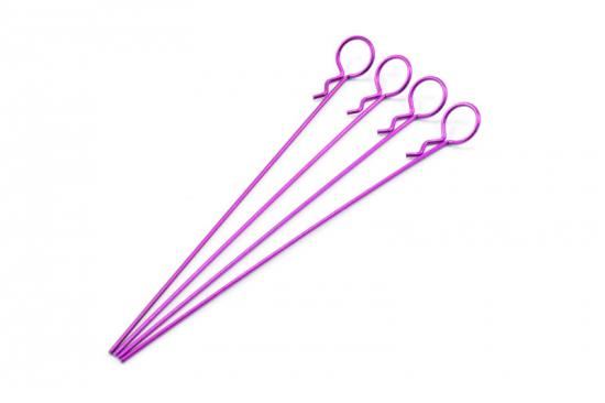 Fastrax Small Metallic Purple Long Body Pin