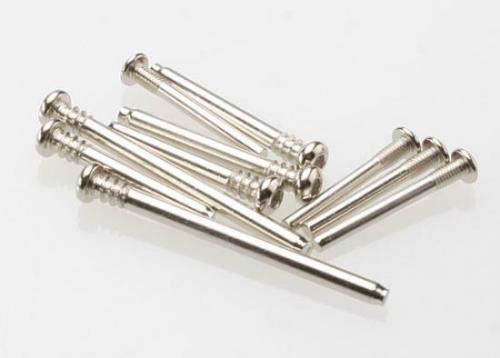 TRAXXAS Suspension screw pin set, steel (hex drive)