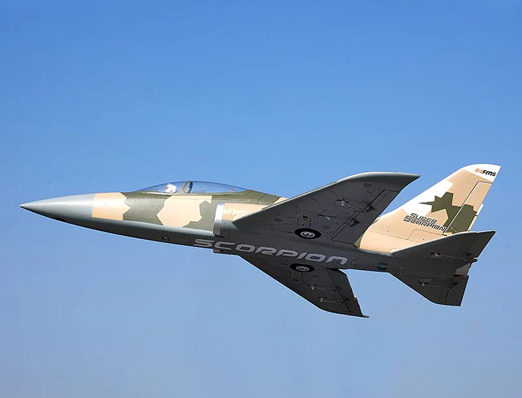 Fms 90Mm Edf Super Scorpion Pnp V2 8S Jet - Camo