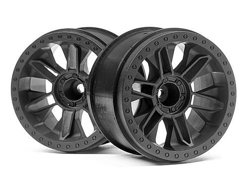 HPI 6-Shot St Wheel (Black/2Pcs)