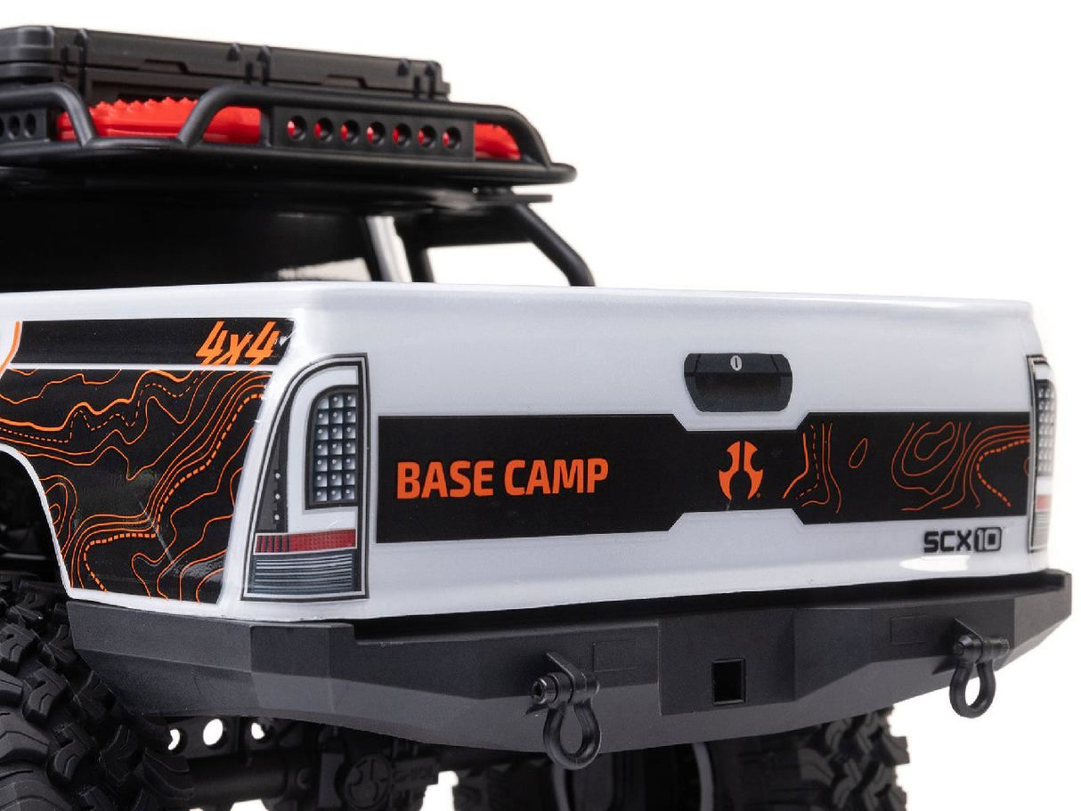 Axial 1/10 Scx10 Iii Base Camp 4X4 Rock Crawler Rtr White