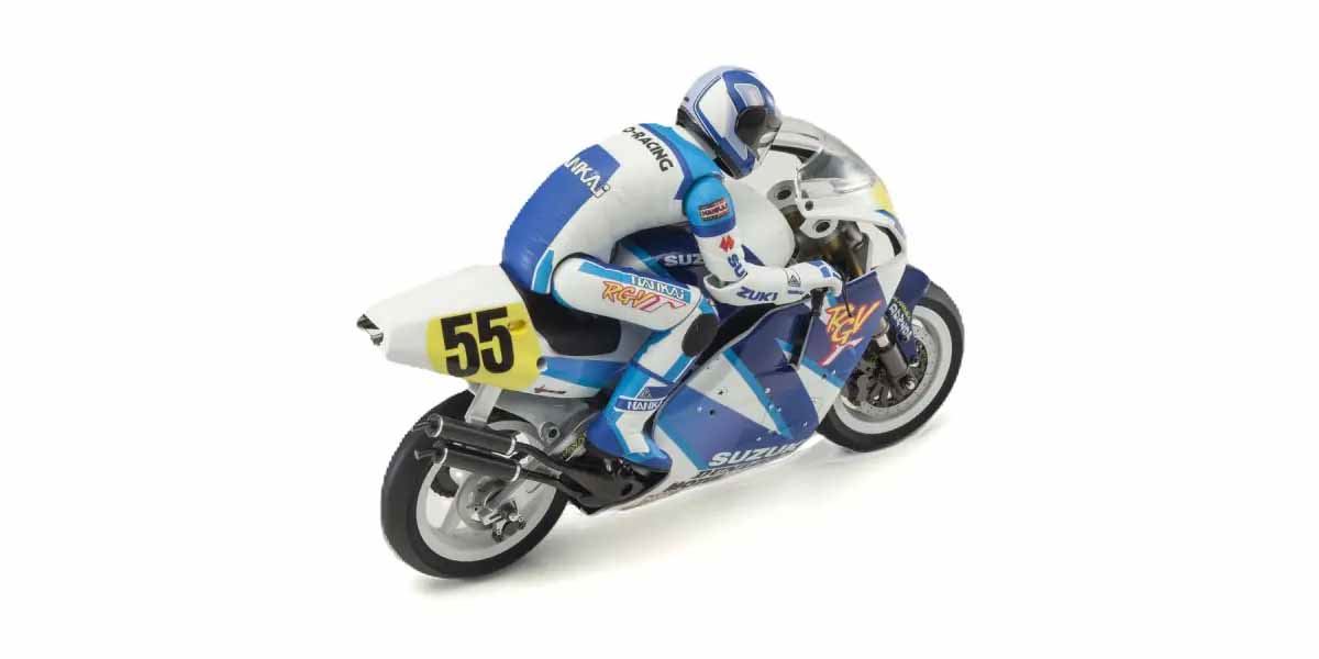 Kyosho Moto Hanging On Racer S.R.T. Suzuki Rgv 1992 1:8 Kit