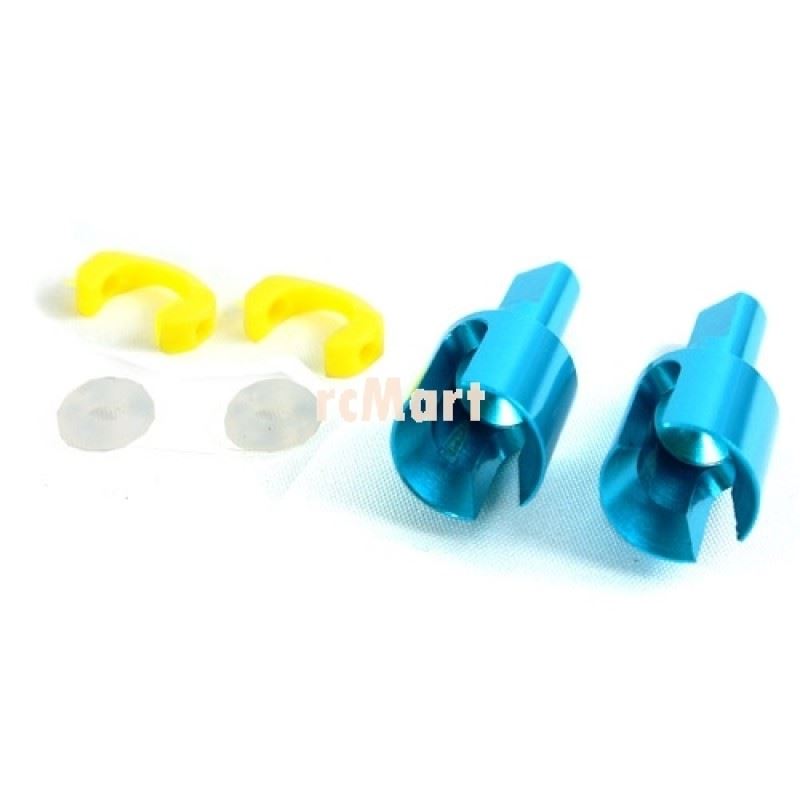 Yeah Racing Aluminum Gear Box Joint Blue For Tamiya M05 M06