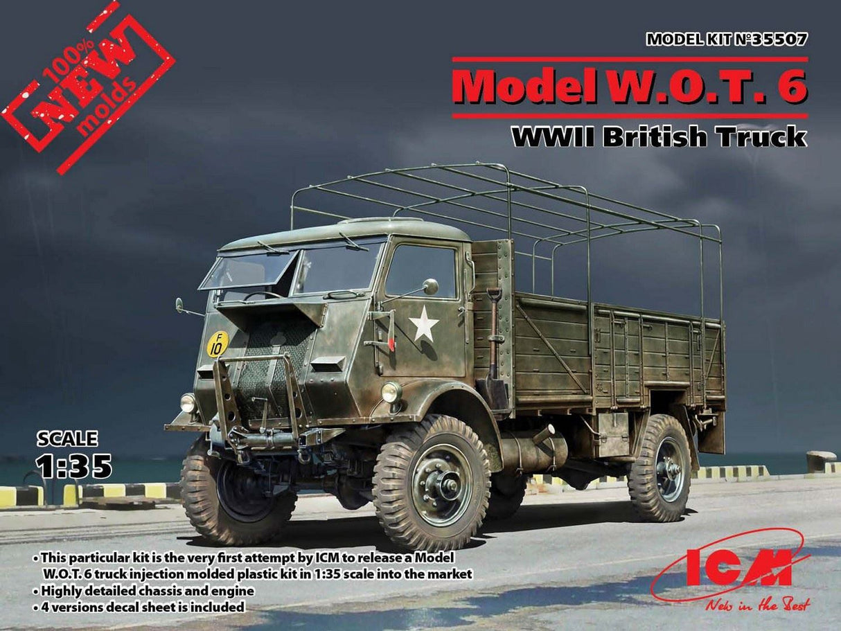 Icm Model W.O.T. 6, Wwii British Truck