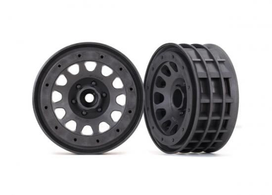 TRAXXAS Wheels, Method 105 2.2' (charcoal gray, beadlock) (beadlock