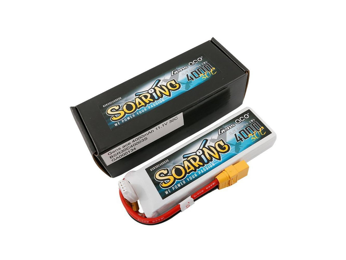 Gens Ace Li-Po 4S 14.8V 4000mAh 30C Soaring with EC5