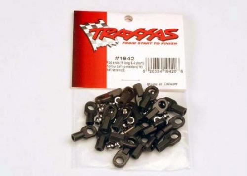 Traxxas Rod Ends (16L & 4S)/ Hollow Ball Conn (18)/ Ball Screws (2)