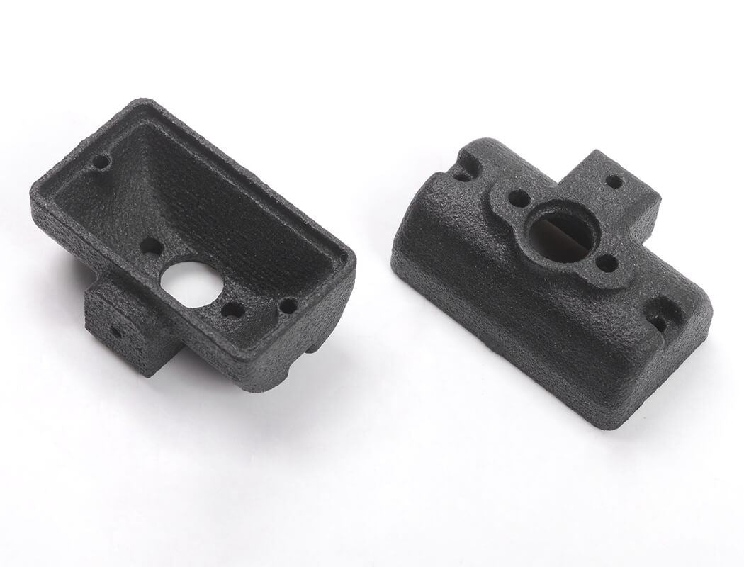 RC4WD GUARDIAN STEEL FRONT WINCH BUMPER W/LIGHTS FOR AXIAL 1/10 SCX10 II UMG10 (BLACK)