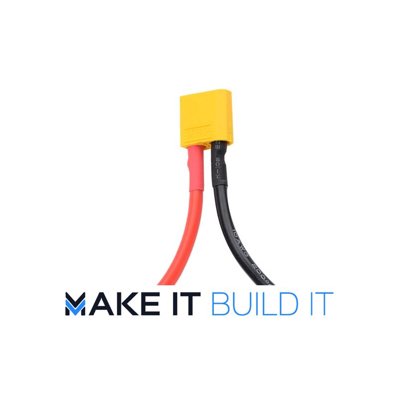 Single XT90 Connector Installation