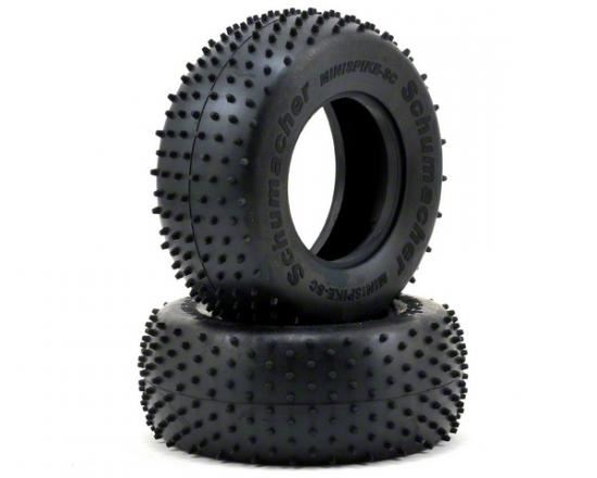 Schumacher Short Course Tyre - Mini Spike - Blue