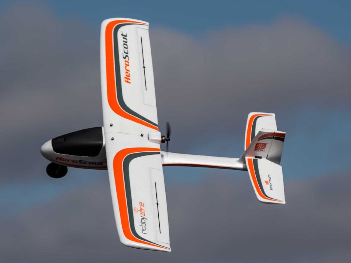 Hobbyzone Aeroscout S 2 1.1M Rtf Basic With Safe And Realflight