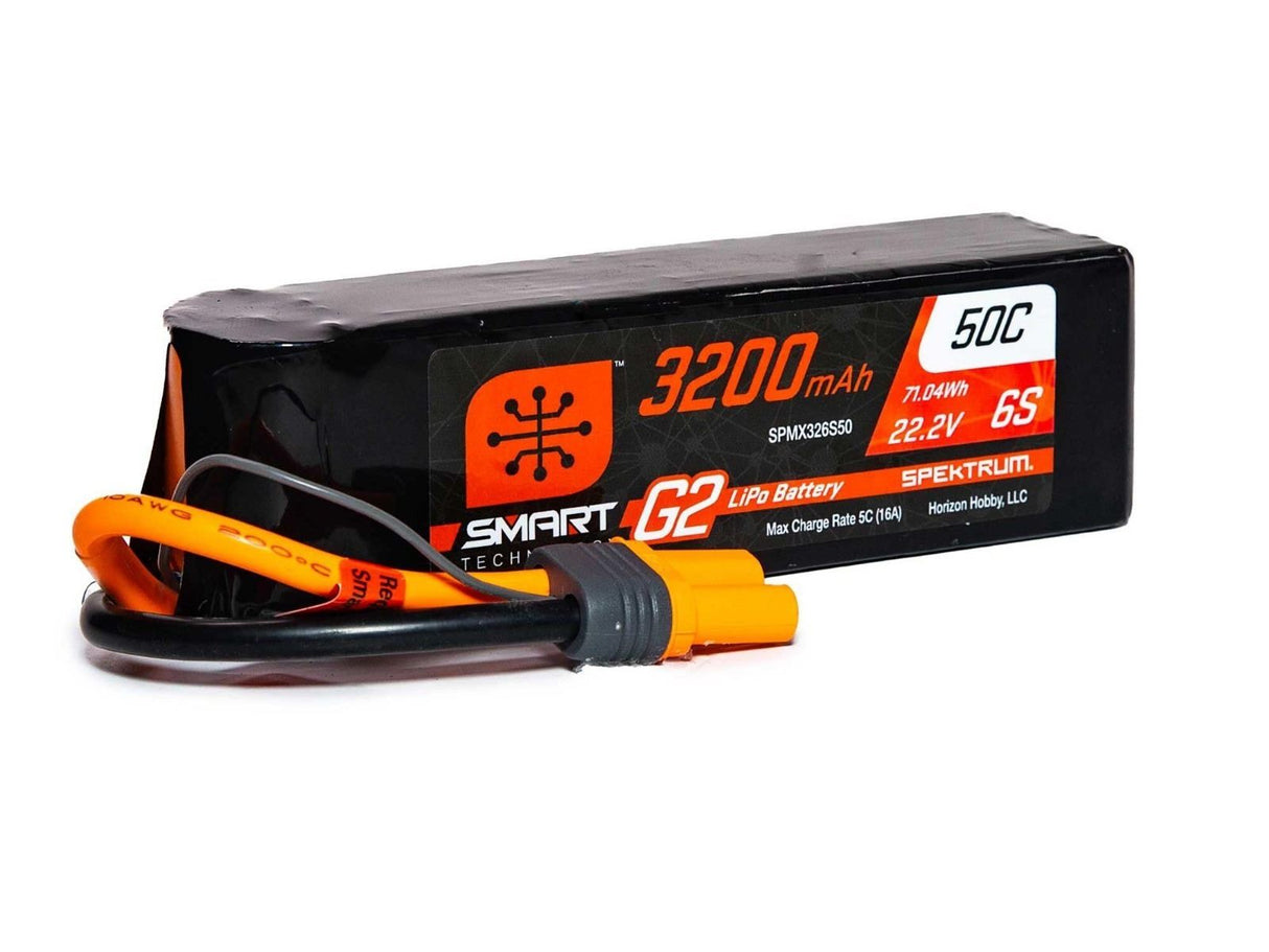 Spektrum 3200mAh 6S 22.2V SMART G2 50C IC5 -