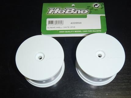 HOBAO H2 REAR WHELL - WHITE (2)