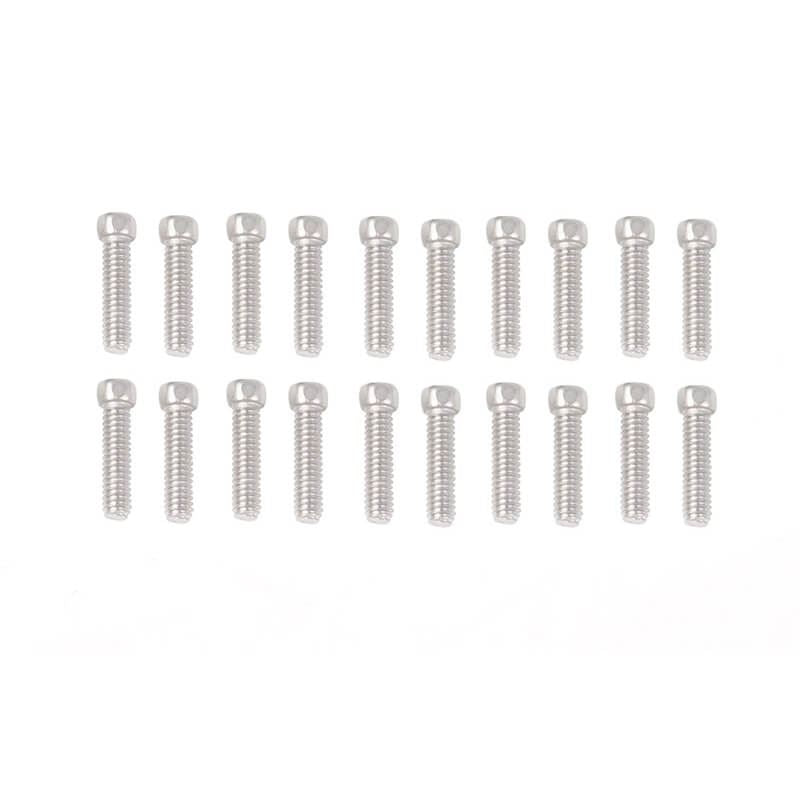 Rc4Wd Scale Hex Head Bolts (M2 X 8Mm) Silver