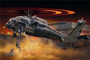 Italeri Uh-60A Black Hawk Night Raid