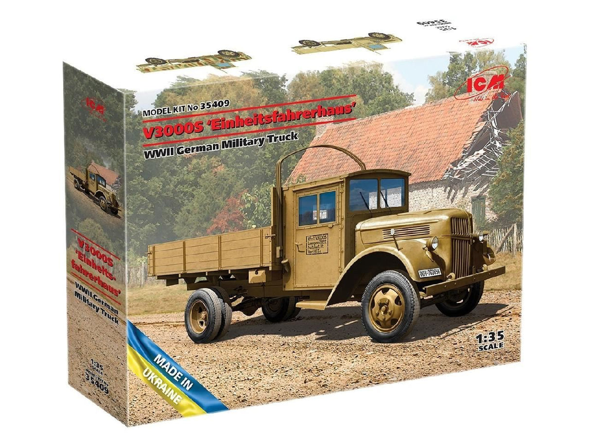 Icm V3000S 'Einheitsfahrerhaus', Wwii German Military Truck
