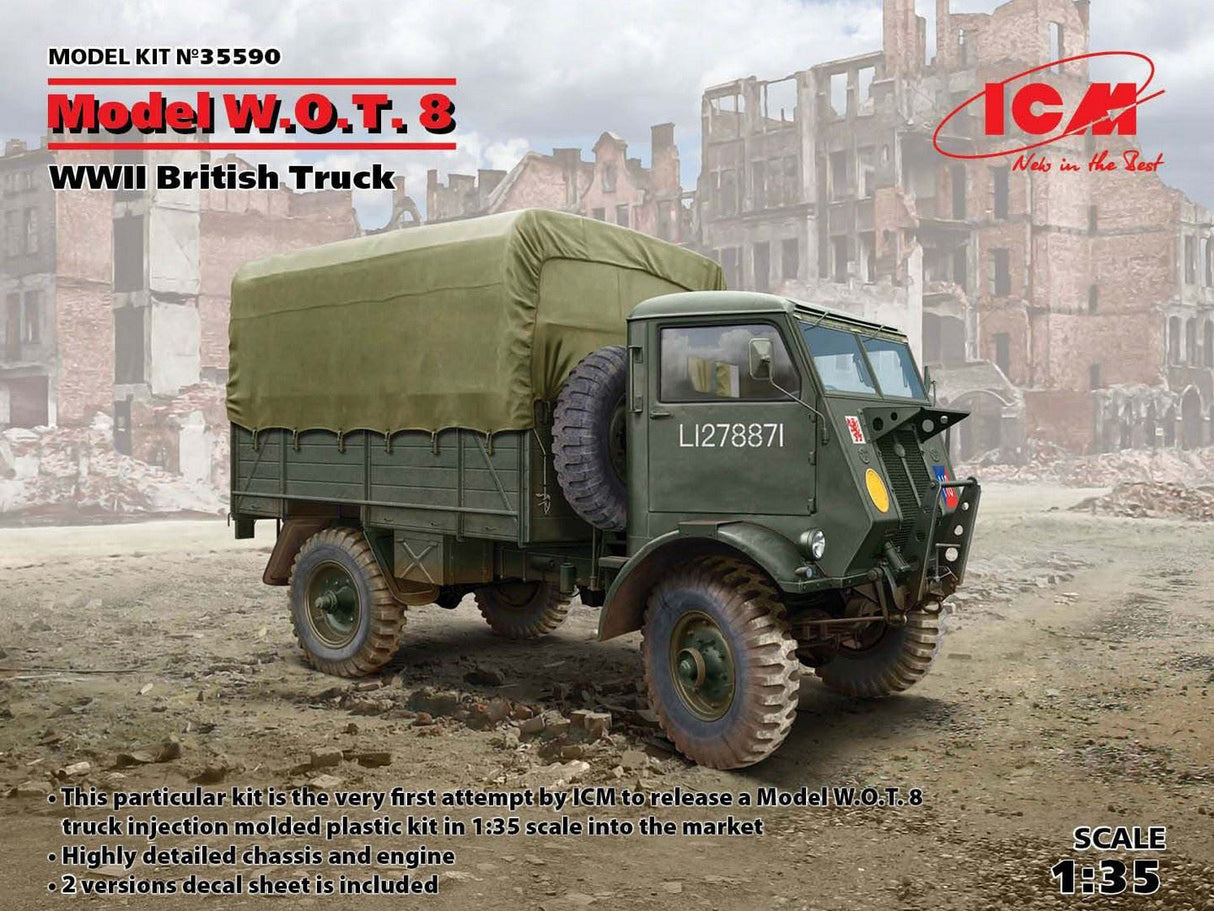 Icm Model W.O.T. 8, Wwii British Truck