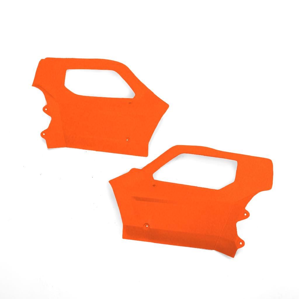 Losi Body Panel, Door, Left/Right, Flourescent Orange: 5Ive-T 3.0
