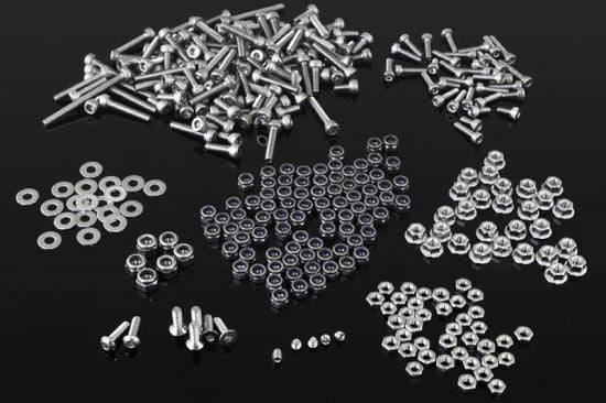 GMADE GS01 STAINLESS STEEL HEX BOLTS & NUTS FOR GS01 4-LINK