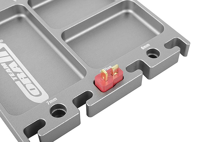 Corally Multipurpose Ultra Tray Cnc Machined Aluminium Red Colour