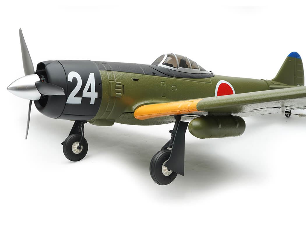 Mo-Fly Nakajima Ki-84 695Mm 6Ch 3D/6G With 6-Axis Gyro Rtf