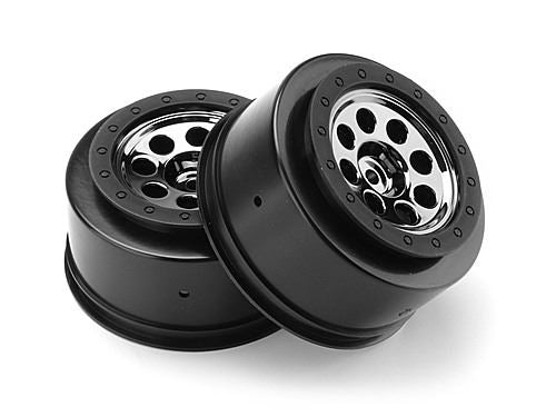 HPI Mk.8 V2 Wheel Black Chrome (4.5mm Offset/2Pcs)