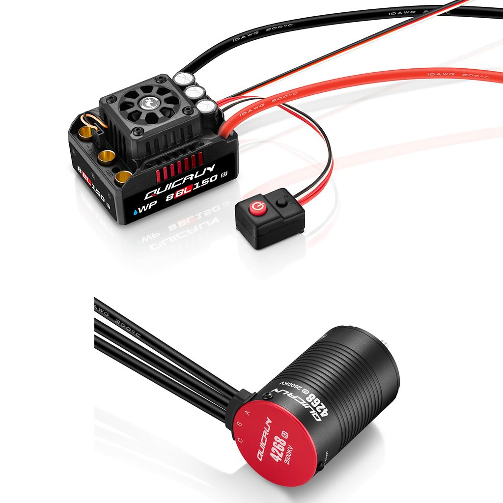 Quicrun Combo 8Bl150 G2 & 4268Sl 2600Kv G2