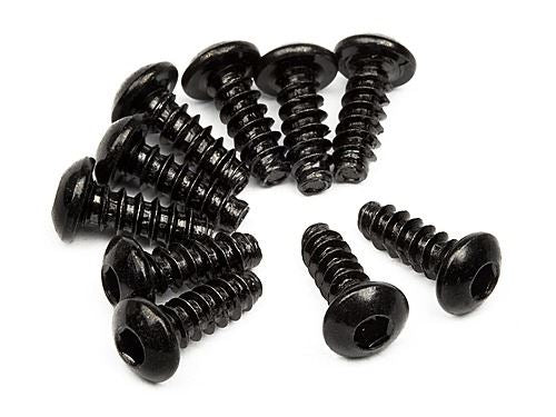 HPI Tp. Button Head Screw M3X8mm (Hex Socket/10Pcs)