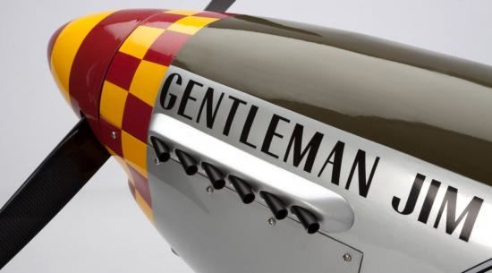 HAN P-51D Mustang 60cc ARF (HAN4770)