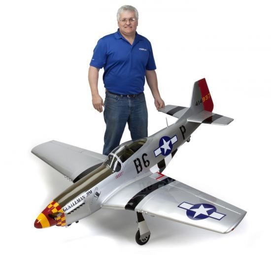 HAN P-51D Mustang 60cc ARF (HAN4770)