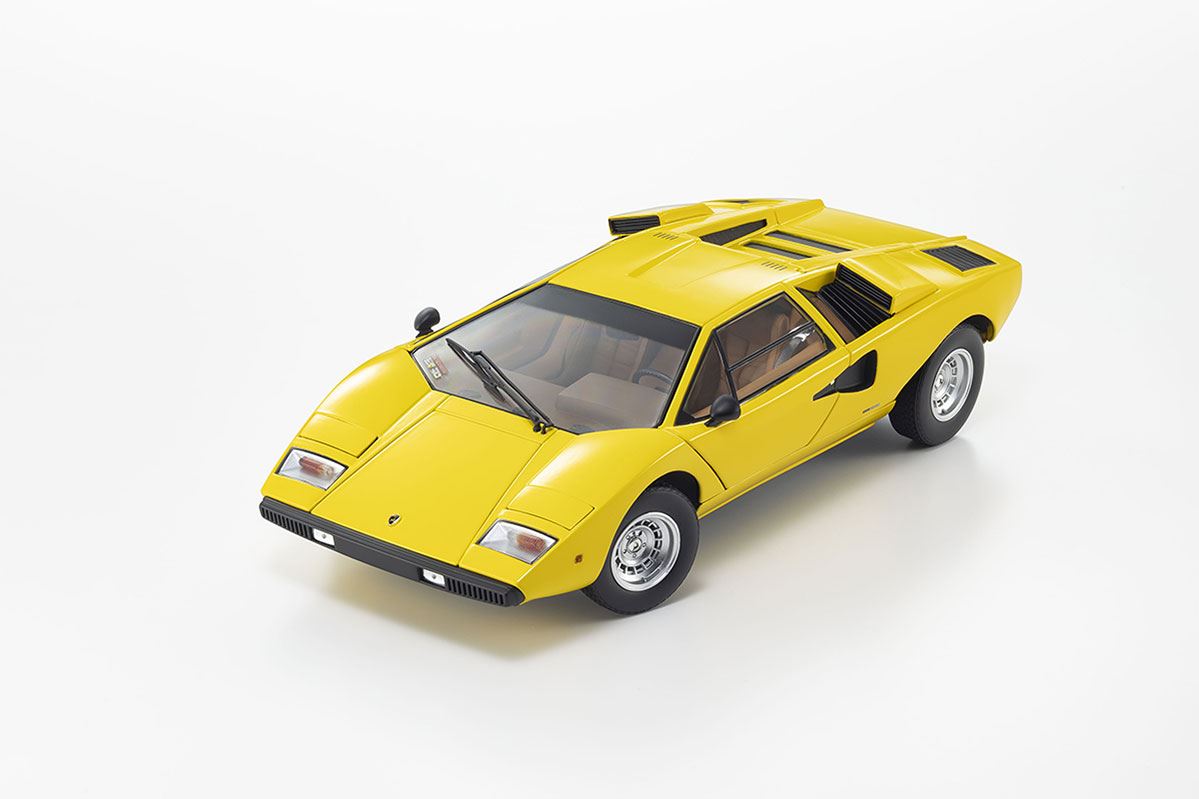 Kyosho 1:18 Lamborghini Countach Lp400 1974 Yellow