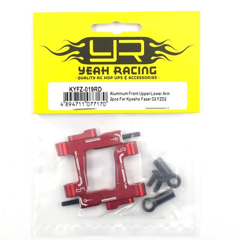 Yeah Racing Aluminum Front Upper/Lower Arm 2Pcs For Kyosho Fazer D2 Fzd2