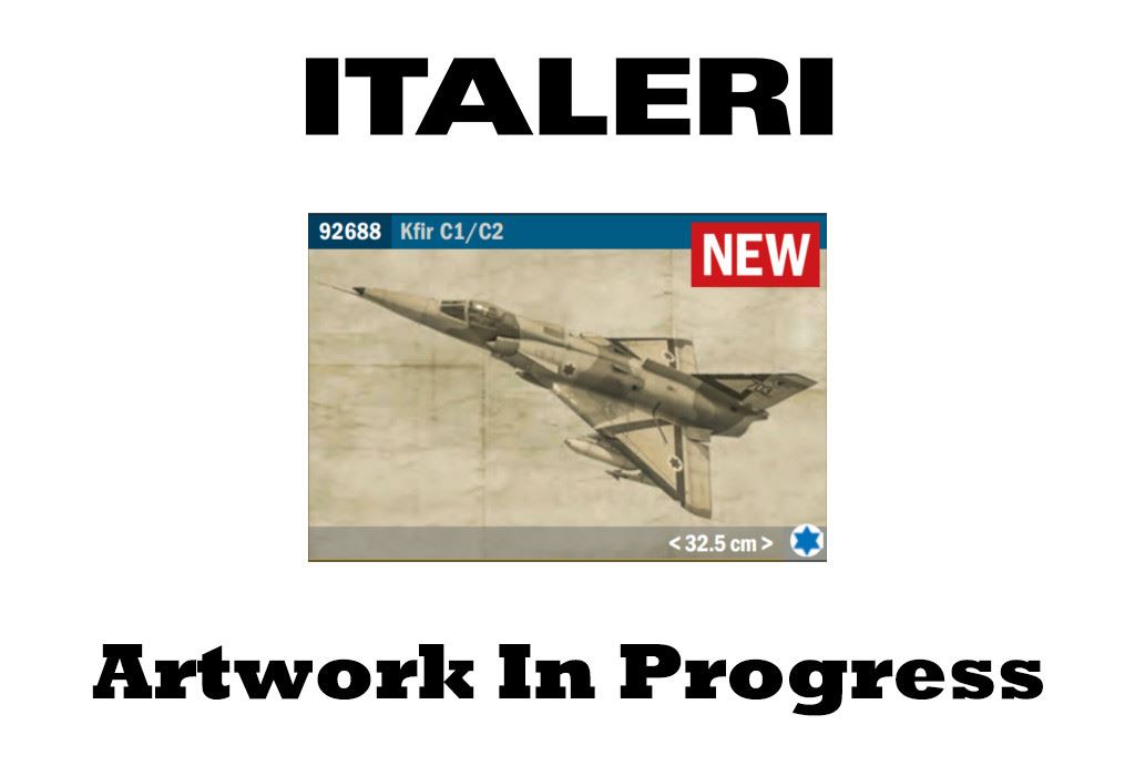 Italeri Iai Kfir C1/C2 Combat Aircraft