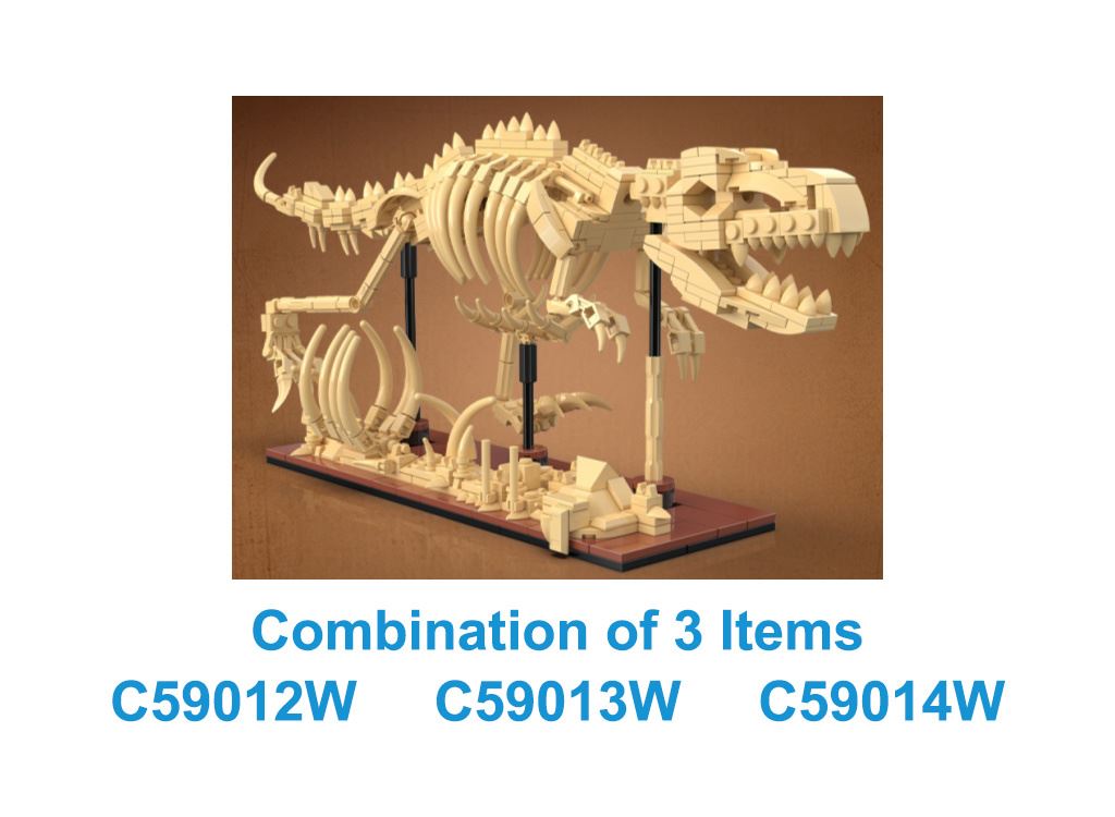 Cada Dinosaur Fossils: Triceratops - 272 Pcs