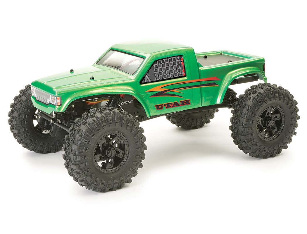 FTX UTAH 1 18 BRUSHLESS COMPETITION LOW PROFILE RTR CRAWLER - GREEN